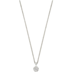 Christ Chain - White Gold/Diamonds