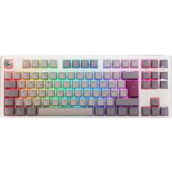 Ducky DKON2187ST ONE 3 TKL Mist RGB Cherry MX Silent Red Hotswap Keyboard (Nordic)