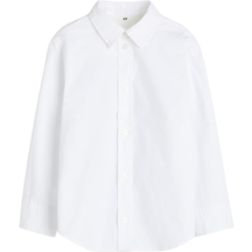 H&M Boy's Long Sleeved Shirt - White