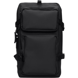 Rains Men's Trail Cargo Backpack in Black END. Clothing