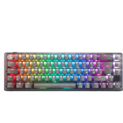 Ducky DKON2167ST ONE 3 SF Aura Black RGB Cherry MX Silent Red Hotswap Keyboard (Nordic)