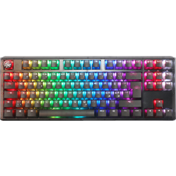 Ducky DKON2187ST ONE 3 TKL Aura Black RGB Gateron Baby Kangaroo Hotswap Keyboard (Nordic)