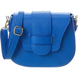 Persaman New York Leather Shoulder Bag - Blue