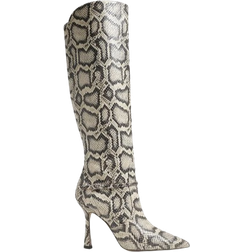 Sam Edelman Elia Wide - Roccia Grey Snake Print
