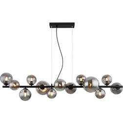 Globo Riha Black/Smoke Pendelleuchte 120cm