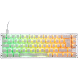 Ducky DKON2167ST ONE 3 SF Aura White RGB Cherry MX Silent Red Hotswap Keyboard (Nordic)