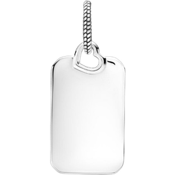 Pandora Engravable Tag Pendant - Silver