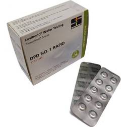 Lovibond DPD No 1 Rapid Dissolve surfplattor. 250 tabletter