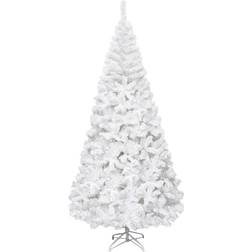 Costway Artificial White Christmas Tree 240cm