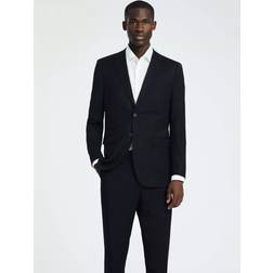 Selected Homme Wool Blend Suit Jacket - Black