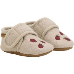 En Fant Moonlight Uld Slippers - Broderi