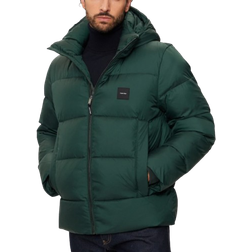 Calvin Klein Hooded Puffer Jacket - Midnight Forest