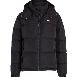 Tommy Jeans Chaqueta con capucha Alaska Puffer Puro Mujer - Black