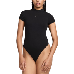 Nike Sportswear Chill Knit Women's Short-Sleeve Bodysuit - Black