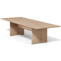 Stolab Alt Oak Light Matt Lacquer Spisebord 110x320cm