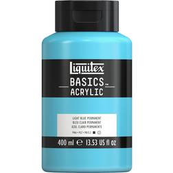 Liquitex Basics Acrylic Light Blue Permanent 400ml