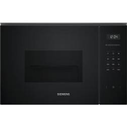 Siemens iQ500 Innebygd Mikrobølgeovn 59 x 38 cm Rustfritt stål, Svart