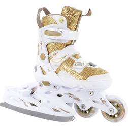 Tempish Enbo Duo Adjustable Girls Inline Skates (Gold)