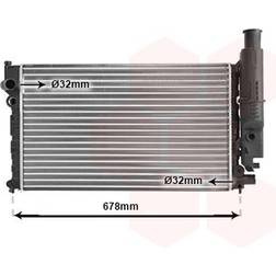 Van Wezel Engine Cooling Radiator 40002097