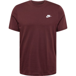 Nike Sportswear Club Men's T-shirt - Burgundy Crush