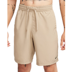 Nike Form Men's Dri FIT 9" Unlined Versatile Shorts - Khaki/Black