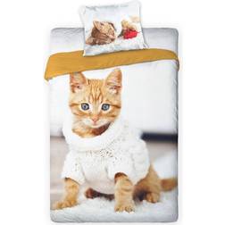 Faro Little Cute Cat Bedding 140x200cm