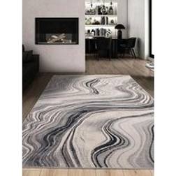 Very Dusk Wave Rug 120 x 170 Grey cm