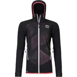 Ortovox Damen Softshelljacke Mit Kapuze - Schwarz