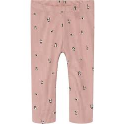 Name It Printet Leggings - Pale Mauve (13241933)