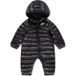 Nike Black Logo Padded Snowsuit - Black