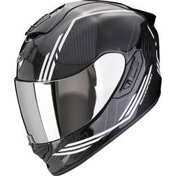 Scorpion Exo-1400 Evo 2 Carbon Air Reika Helm - Schwarz Weiß