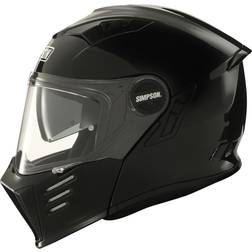 Simpson Darksome Solid 06 Helmet, black, for Men