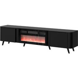 Mirjan24 Clement TV Bänk 200 cm Svart TV-bänk