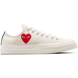 Converse PLAY Comme des Garçons Single Heart Chuck 70 - Milk/Red/Black