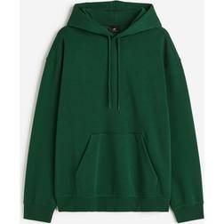 H&M Herr Loose Fit Huvtröja - Grön