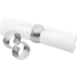 Classic Touch Silver Napkin Ring 6