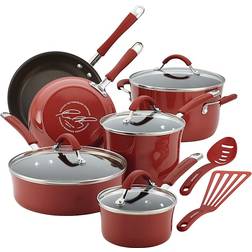 Rachael Ray Cucina Nonstick Cookware Set with lid 12 Parts