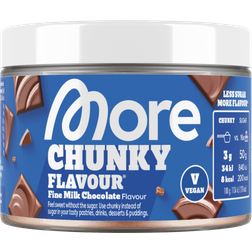 More Nutrition Chunky Flavour Fine Milk Chocolate 150g 1Pack