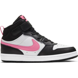 NIKE Court Borough Mid 2 PSV - Black/White/Sunset Pulse