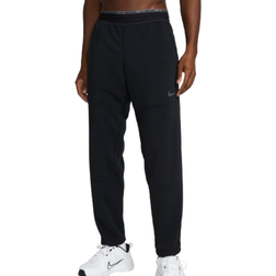 Nike Men's Dri Fit Fleece Fitness Pants - Black/Iron Grey