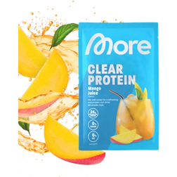 More Nutrition Clear Protein Mango Juice Sample