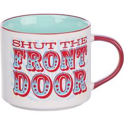 Christian Art Gifts Shut The Front Door Mug 18fl oz