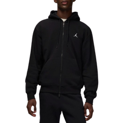 Nike Jordan Brooklyn Fleece Men's Zip Up Hoodie - Black/White