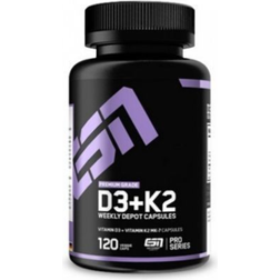 ESN Vitamin D3+K2 120 st