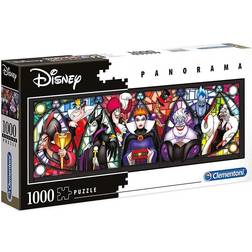 Clementoni Disney Panorama Collection Villains 1000 Pieces