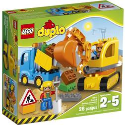 LEGO Truck & Tracked Excavator 10812