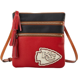 Dooney & Bourke Kansas City Chiefs Infield Triple Zip Crossbody Purse