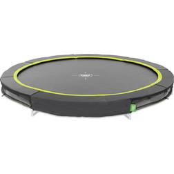 Exit Toys Trampoline enterré Silhouette sports ø244cm noir