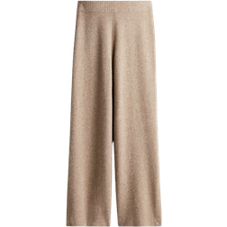 H&M Fine Knit Pants - Mottled Beige