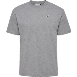 Hummel Bumble Bee Short Sleeve Loose T-shirt - Grey Melange